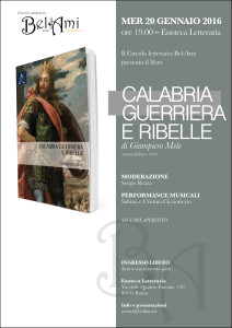 Presentazione del libro ”Calabria guerriera e ribelle” di Giampiero Mele